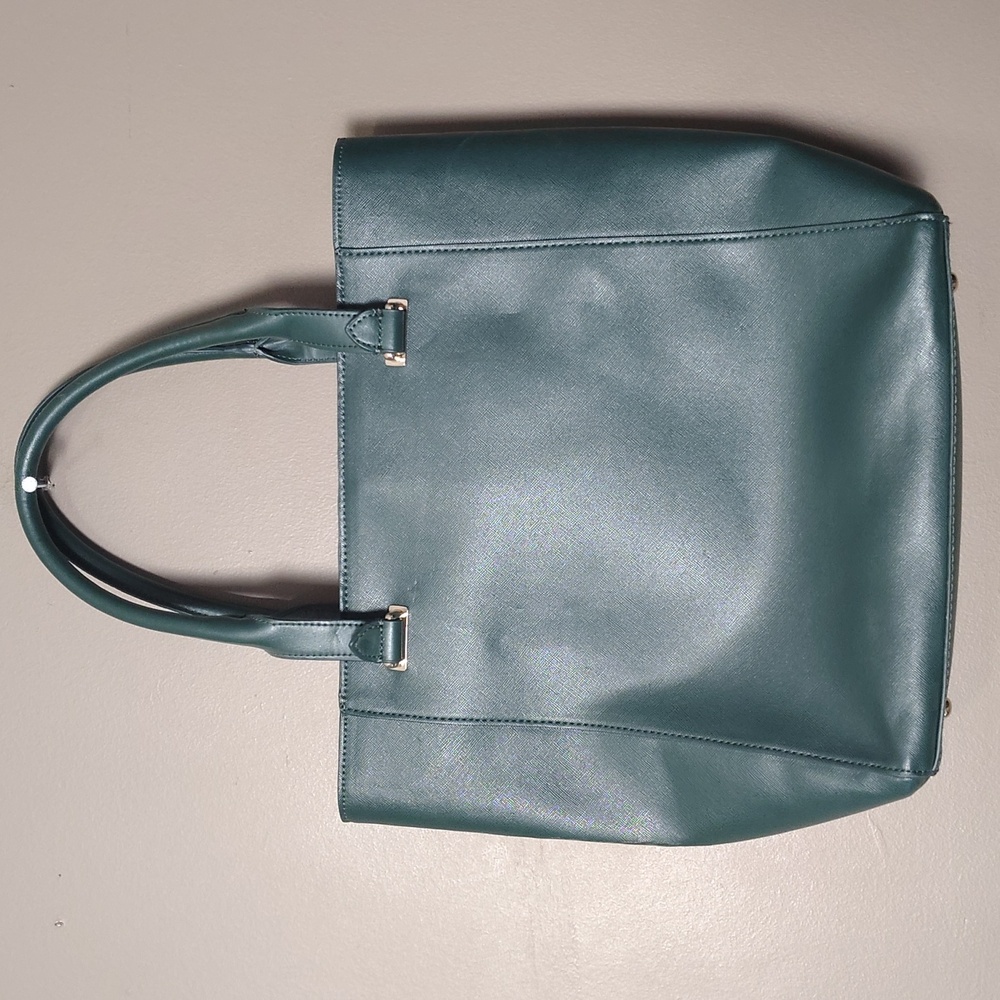Roccobarocco Dark Green Tote Purse - Picture 2 of 9